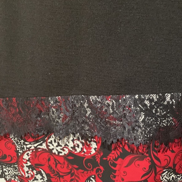 COPY - Brand new never worn CJ Banks fall and winter blouse size 2x - Picture 3 of 5